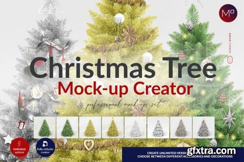 Christmas Tree Creator Mock-up 5580357