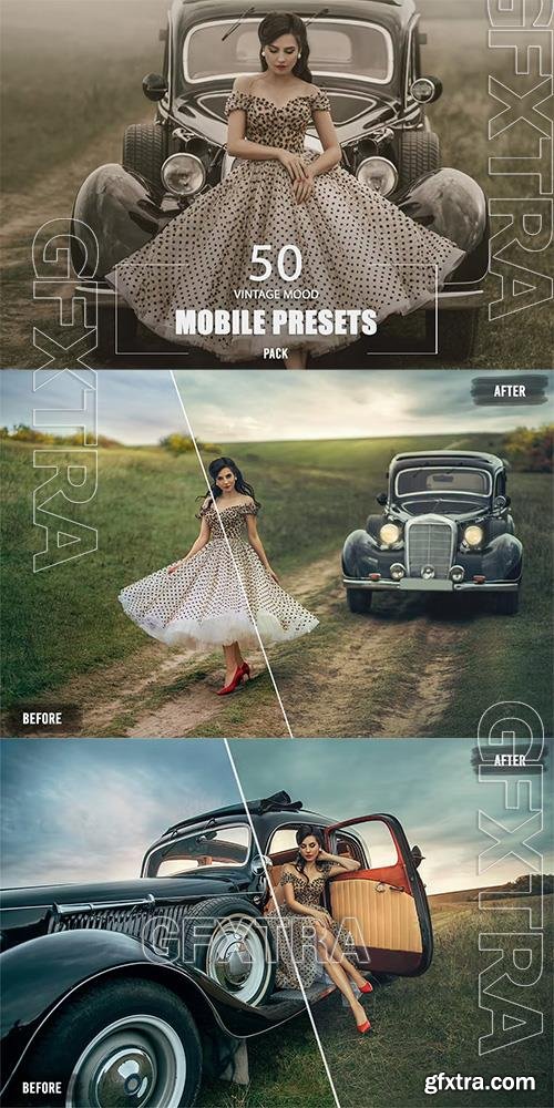 50 Vintage Mood Mobile Presets Pack SSR2HCP