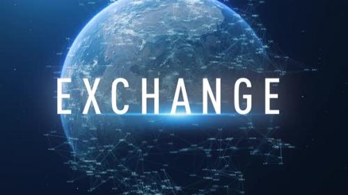 Videohive - Digital Cyber Earth Exchange - 35561588 - 35561588