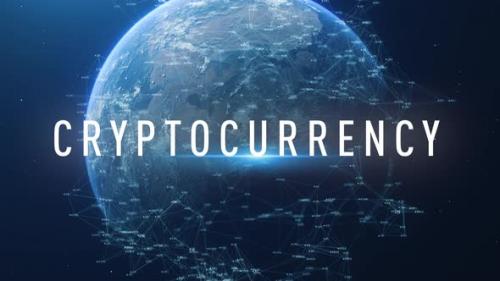 Videohive - Digital Cyber Earth Cryptocurrency - 35561595 - 35561595