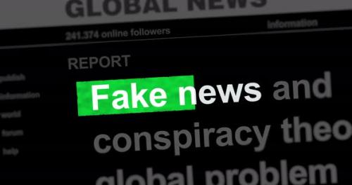 Videohive - Headline news titles media with fake news and hoax information - 35561654 - 35561654