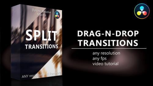 Videohive - Split Transitions for DaVinci Resolve - 35710701 - 35710701