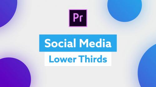 Videohive - Social Media Lower Thirds for Premiere Pro - 35688620 - 35688620