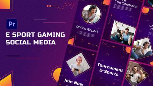 Videohive - E-Sport Gaming Stories | Premiere Pro MOGRT - 35701933 - 35701933