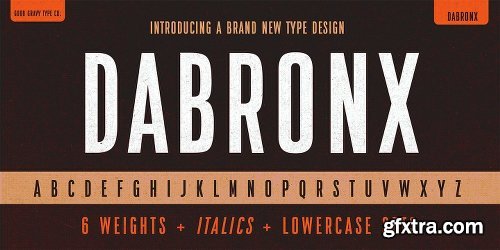 Da Bronx Sans Font Family - 12 Fonts