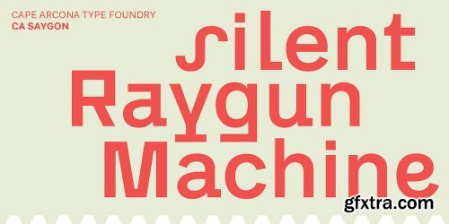 CA Saygon Font Family - 3 Fonts