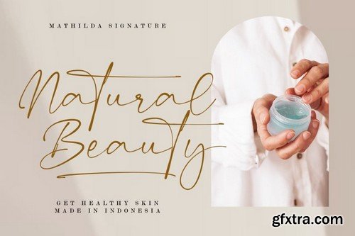 Mathilda Signature Script Font