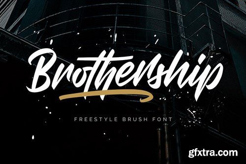 Brothership - Freestyle Brush Font 5192577