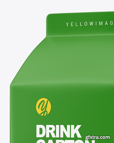 Matte Drink Carton Pack Mockup 94983