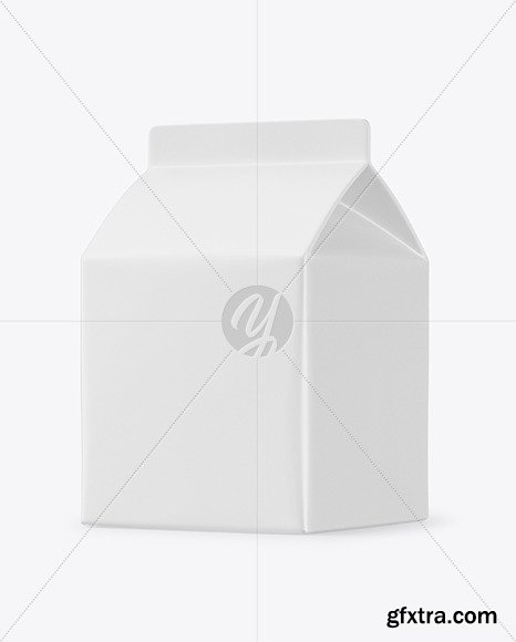 Matte Drink Carton Pack Mockup 94983