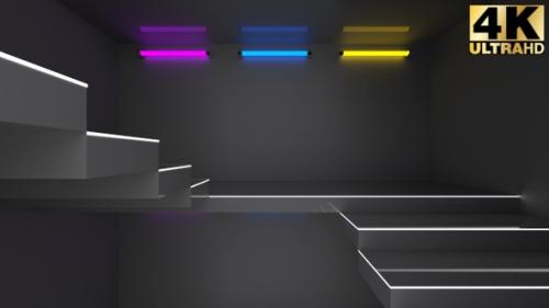 Videohive - 6 Stairs Corridor Vj Pack - 25812967 - 25812967