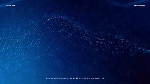 Videohive - Blue Technology 2 Background 4K - 35764791 - 35764791