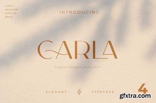 Carla Sans - Elegant Typeface 4755791