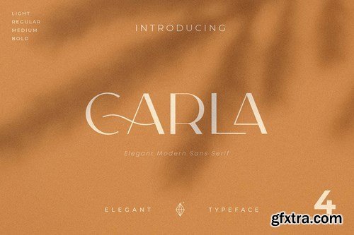 Carla Sans - Elegant Typeface 4755791