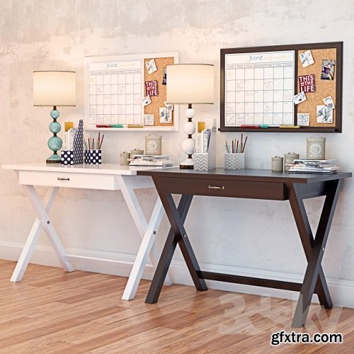 X Frame Desk PBTEEN