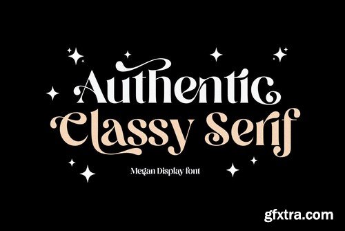 Megan Display Font