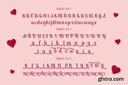 Cimory Love Typeface