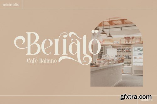 Barjiah Stylish Serif Font