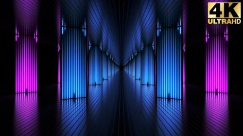 Videohive - Stage Neon Lights Vj Loops Pack - 25767703 - 25767703