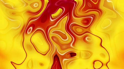 Videohive - Animated colorful fluid art background. Digital liquid pattern texture background. Vd 816 - 35662839 - 35662839