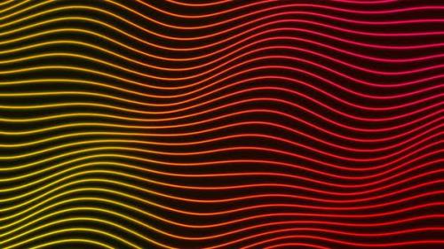 Videohive - Abstract digital particle wave motion background - 35744675 - 35744675