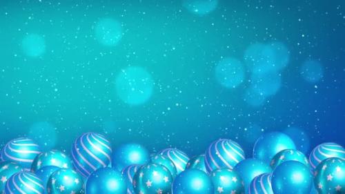 Videohive - Glitter And Bokeh Background With Balloons - 35745062 - 35745062