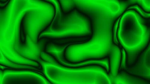 Videohive - Abstract Green Smooth Liquid Motion Background - 35758049 - 35758049