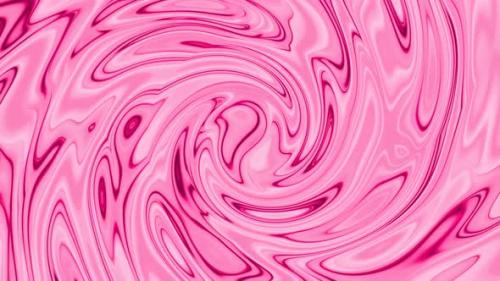 Videohive - Pink Color Abstract Smooth Twisted Liquid Animated Background - 35758324 - 35758324