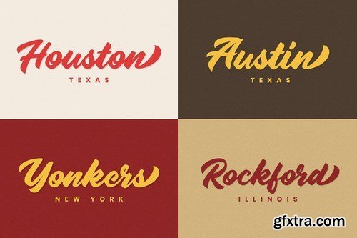 Radens - Vintage Bold Script 4748779