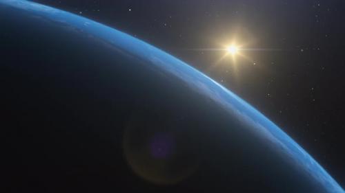 Videohive - Sunrise From Space - 35759357 - 35759357