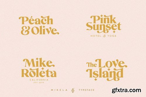 Mikela Light - Gorgeous Typefaces