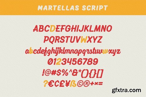 Martellas - Display Font