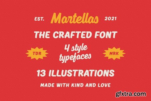 Martellas - Display Font