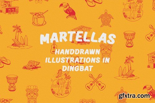 Martellas - Display Font