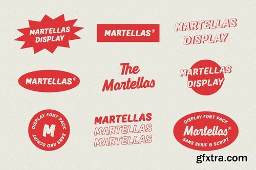 Martellas - Display Font