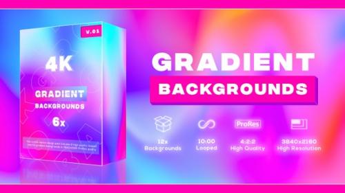 Videohive - Stylish Colorful Gradient Backgrounds Pack - 35655168 - 35655168