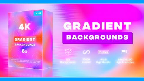 Videohive - Colorful Soft Gradient Backgrounds Pack - 35655479 - 35655479