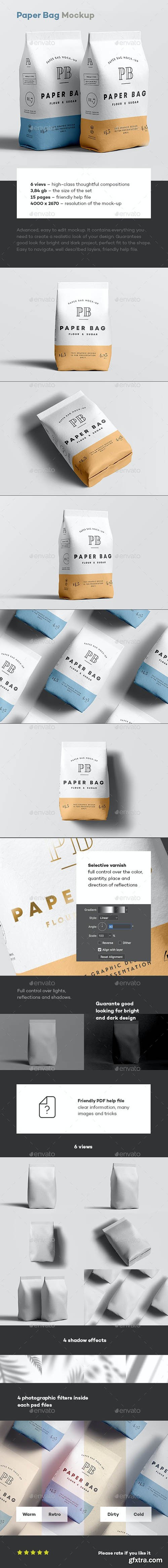 GraphicRiver - Paper Bag Mock-up 35655201