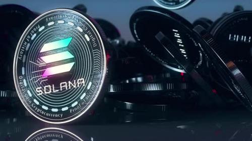 Videohive - Solana Coin Spinning 01 - 35618310 - 35618310