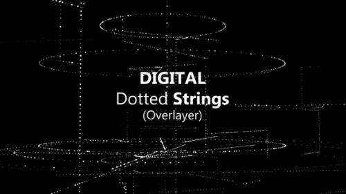 Videohive - DIGITAL DOTTED STRINGS - 35618791 - 35618791