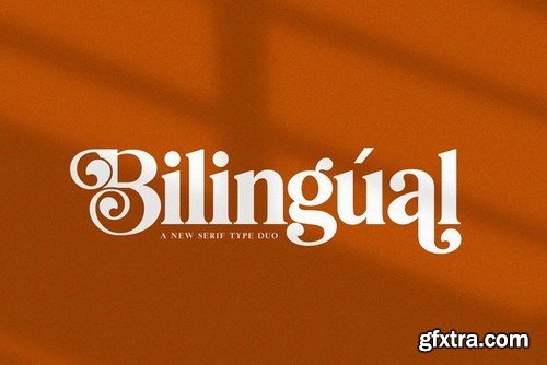 Bilingual Serif Font Duo 4585362