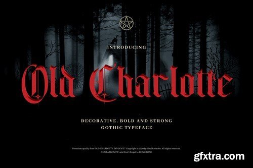 Old Charlotte - Bold Decorative Gothic Font