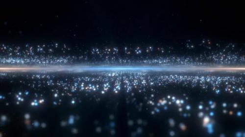 Videohive - Abstract Particles Field - 35639391 - 35639391