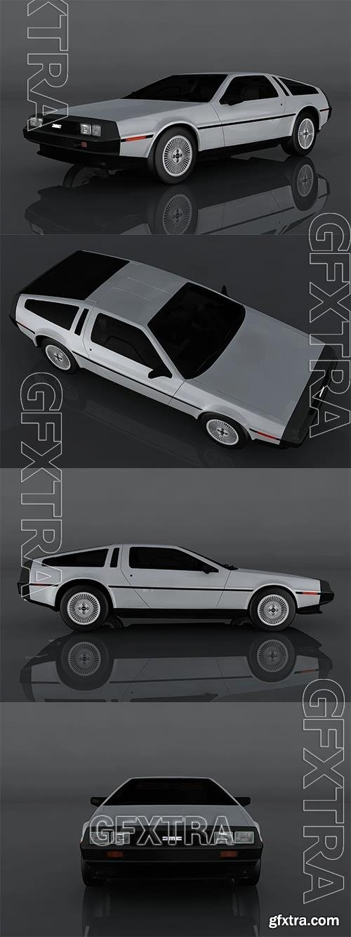 1982 DeLorean DMC 3D Model o92714