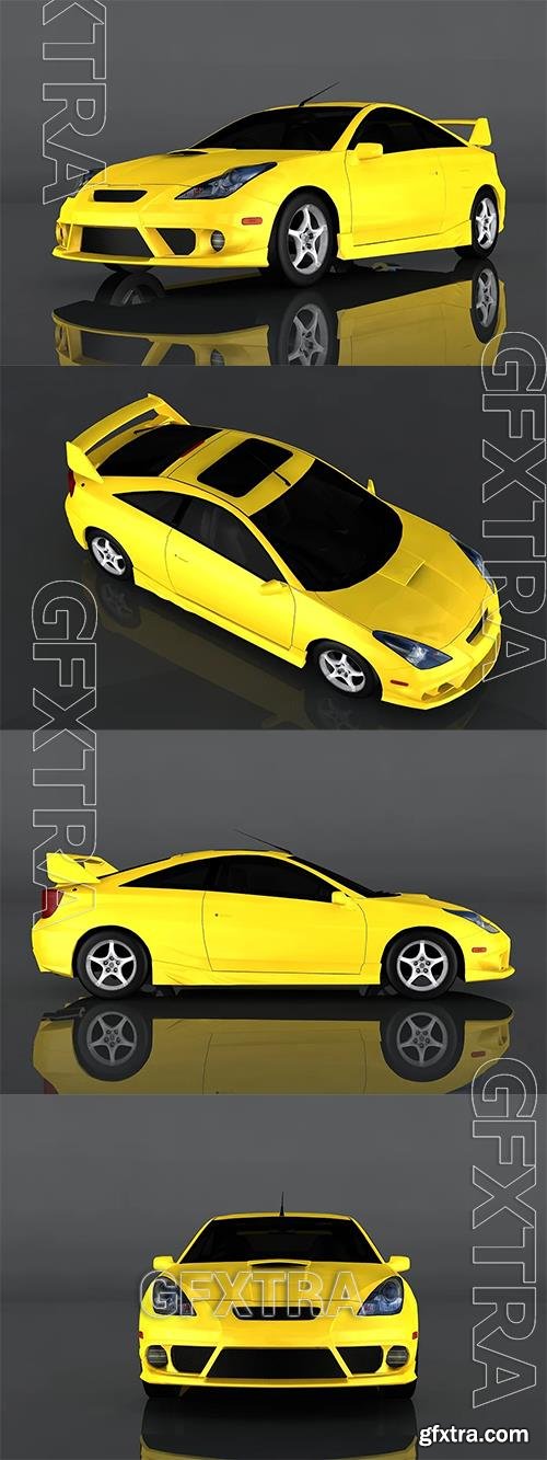 2003 Toyota Celica SS 3d model Model o175666