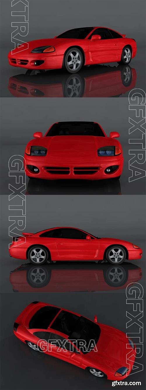 1996 Dodge Stealth R 3D Model o93225