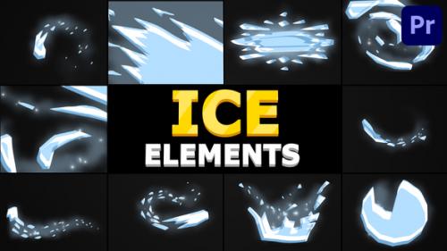 Videohive - Ice Elements | Premiere Pro MOGRT - 35706578 - 35706578