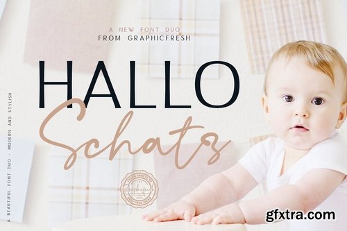 Hallo Schatz Font Duo 3525549