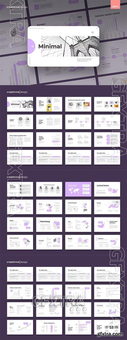 Minimal Powerpoint and Keynote Templates