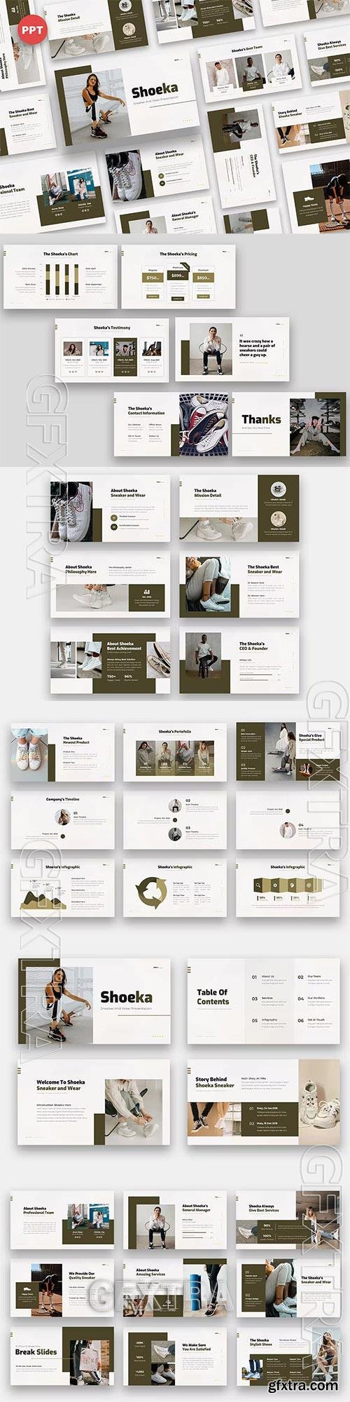 Shoeka - Sneaker & Wear Powerpoint and Keynote Templates